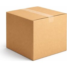 Esranın Dünyası 40X30X30 cm Çift Oluklu Karton Koli, 10 Parça Taşıma Kolisi, Dayanıklı ve Pratik