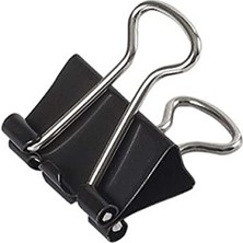 Esranın Dünyası Dayanıklı Metal Binder Klip, 15 Mm, 12'li Set