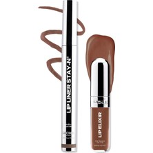 Hsc Bilişim Sacheu Beauty Sacheu Stay-N Nude Duo Uzun Süre Kalıcı Dudak Şekillendirme Parlaklık Seti 2x3.5ml