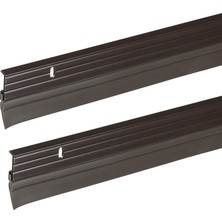Hsc Bilişim Frost King B59/36H Alüminyum Vinil Kapı Süpürgesi 1-5/8" x 91,44 Cm, Kahverengi - 2'li P