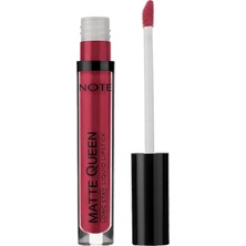 Hsc Bilişim Note Cosmetics Matte Queen Lipstick 14 Bold Berry Kalıcı Likit Ruj, Kırmızı