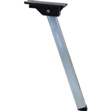 Hsc Bilişim Sofra Ayağı 25 cm Metal Plastik Siyah Taban Katlanır Yer Sofrası Sini Altı Mobilya Ayak Seh