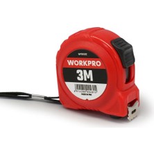 Hsc Bilişim Workpro WP261002 3MX16MM Beyaz Çelik Şerit Metre
