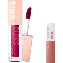 Hsc Bilişim New York Lifter Gloss Nemlendirici Dudak Parlatıcısı 25 Taffy & Mini Stay Matte In
