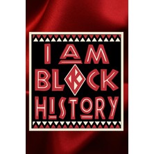Hsc Bilişim Independently Published Crimson And Cream I Am Black History: 120 Page Blank Lined Journal/notebook