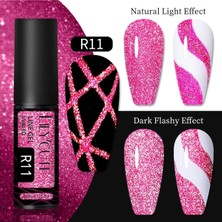 Hsc Bilişim Tırnakmania Lily Cute Reflective Glitter Nail Çizim Ojesi R011 (54152-5) 3381