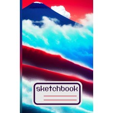 Hsc Bilişim Independently Published Quaderno A5 Sketchbook: Copertina Volcano: Formato A5-108 Pagine Bianche Pe