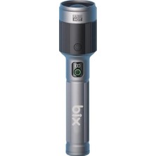 Hsc Bilişim Bix Flashlight BX5102FL 60W Led, Max. 3000 Lümen Parlaklık 1000 Metreye Kadar Uzun Menzilli, Şar