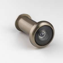 Hsc Bilişim Kapı Dürbünü Kısa Saten 35-60 mm 14 mm Delik Çapı Güvenlik Gözetleme Aparatı Metal Gövde