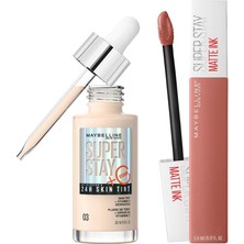 Hsc Bilişim New York Stay Matte Ink Likit Mat Ruj - 65 Seductress - Nude & Stay Skin Tin