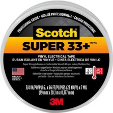 Hsc Bilişim Scotch 33+ Vinil Elektrik Bandı, 10'lu Paket