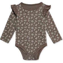 Hellobaby Kız Bebek Uzun Kol Body Modelli Yaka Uzun Kol