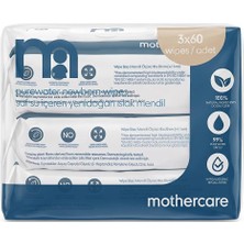 Mothercare Saf Su Içeren Yenidoğan Islak Mendil 3X60 Adet