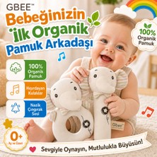 Bbsky Gbee %100 Pamuk Duyusal Gelişim Bebek Çıngırak Oyuncak - Yenidoğan Uyku Arkadaşı Hediyesi - 0 Ay ve Üzeri Için Uygun