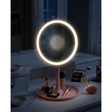 Lorend Tlz Ithalat LED Işıklı Makyaj Aynası Oval 4 Saat Dayanıklı