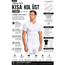 Oıl Company Termal Içlik Üst Kısakol V Yaka Unisex Pp Seamless Iı. Seviye OCP007