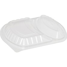 Michu Mikrodalga Kabı Kapağı 50AD 2gözlü (5'li Paket)