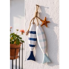 The Mia Halat Askılı Deniz Yıldızı ve Kabuklu Obje 20 cm