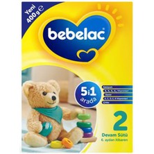 Bebelac Devam Sütü 2 400 G (4'li Paket)