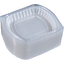 Michu Mikrodalga Kabı Kapağı 50AD Bölmesiz (4'li Paket)