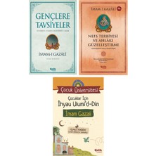 Çelik Yayınevi Gençlere Tavsiyeler - Nefs Terbiyesi - Çocuklar Için Ihyau Ulumiddin 3'lü Set