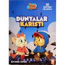 Kral Şakir - Dünyalar Karıştı Boyama 4 Çeşit (5'li Paket)