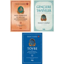 Çelik Yayınevi Imamı Gazali Seti Nefs Terbiyesi-Gençlere Tavsiyeler-Tövbe ve Günahlardan Kurtuluş Yolları 3'lü Set