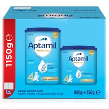 Aptamil Pronutra 4 Devam Sütü 800 + 350 G (2'li Paket)