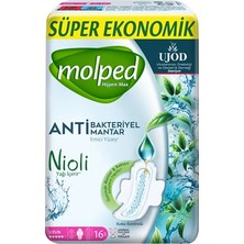 Molped Hijyen Max Normal Hijyenik Ped Süper Ekonomik Uzun 16 (6'li Paket)