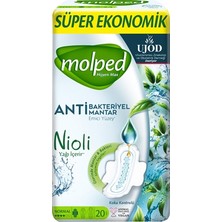 Molped Hijyen Max Normal Hijyenik Ped Süper Ekonomik Normal 20 (6'li Paket)
