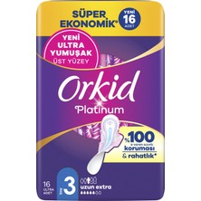 Orkid Platinum Uzun Ekstra 16'lı (5'li Paket)