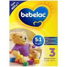 Bebelac Devam Sütü 3 400 G (4'li Paket)