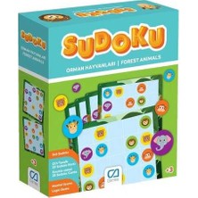 Ca Games Orman Hayvanları Sudoku Eğitici Strateji Oyunu