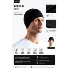 Oıl Company Siyah Termal Bere Basic Unisex OC0024