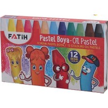 Fatih Pastel Boya 12 Renk King Size