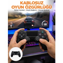 Epilons Ps4 Uyumlu Kablosuz Oyun Kolu – Gerçekçi Titreşimli Geri Bildirim Yeni Nesil