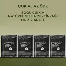 Kozoliv Soğuk Sıkım Natürel Sızma Zeytinyağı 4'lü 2 Lt