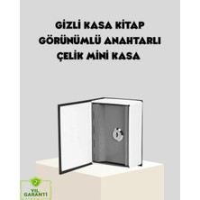 Ucuz Tekno Sözlük Görünümlü Gizli Kitap Kasa – Anahtarlı Metal Iç Kasa, Kompakt Boyut, Şık ve Güvenli Tasarım