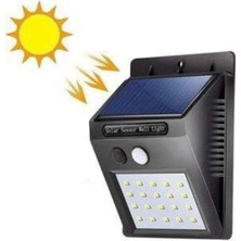 Epilons Bahçe Aydınlatması Güneş Enerjili LED Işık Lamba Sensörlü Dekoratif