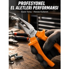 Epilons Ergonomik Saplı Hassas Kavrama Dövme Çelik Pense