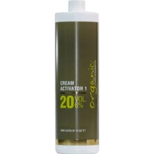 Colours Organic Colour Systems 20 Volüm Aktivatör Oksidan %6 No:1 1000 ml Amonyaklı Saç Boyası İçin