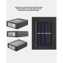 Epilons Solar Dış Mekan Aplik Su Geçirmez Dayanıklı LED Aydınlatmalı