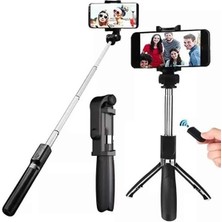 Epilons Selfie Çubuğu Tripod Bluetooth Kumandalı Selfie Çubuğu Telefon Tutucu