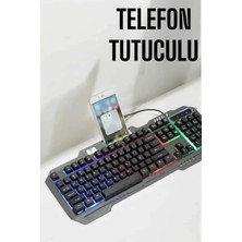 Epilons Klavyesi Q Klavye Rgb Işıklı Mouse Hediyeli