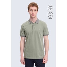 Hatemoğlu Yeşil Regular Fit 100% Pamuklu Polo Yaka Tişört