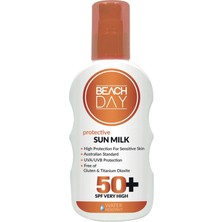 Beach Day Güneş Sütü Losyon F50+ 150ML Sprey
