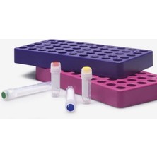 Isolab Cryo Tüp Standı - 50 Yuvalı Mavi