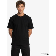 Karl Kani Signature Waffle Erkek Siyah T-Shirt.blk