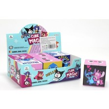 Nemere Stitch Baskılı Zeka Küpü - Karakter Tasarımlı Küp Oyuncak ALK4008