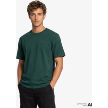 Karl Kani Signature Washed Oversized Erkek Yeşil T-Shirt.grn